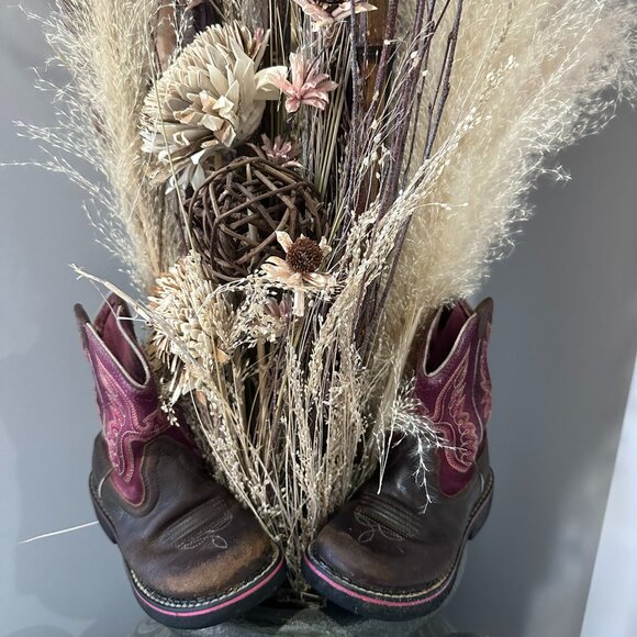 ARIAT FATBABY THUNDERBIRD GIRLS COWBOY BOOTS (Size 11) - Picture 2 of 6